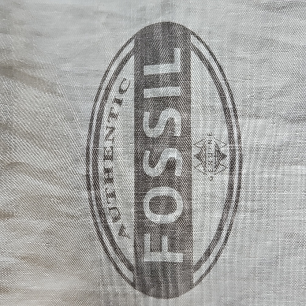 Fossil Cloth Storage Bag With Drawstring Closure - image 2